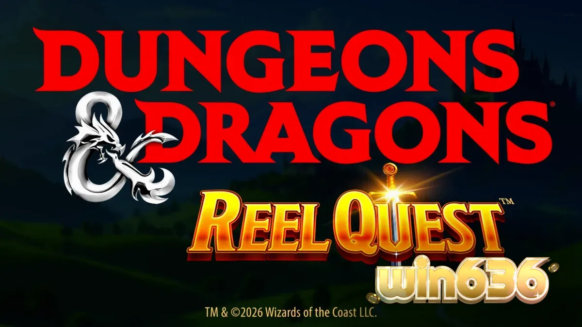 Dungeons & Dragons Reel Quest slot interface com elementos de fantasia